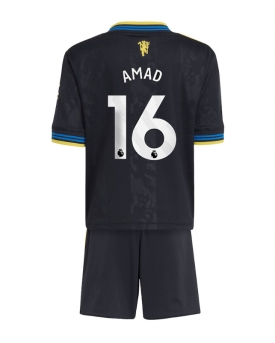 Manchester United Amad Diallo #16 Maglia Gara Terza Repliche 2025-26 Bambino Maniche Corte Manchester United Amad Diallo #16 Maglia Gara Terza Repliche 2025-26 Bambino Maniche Corte